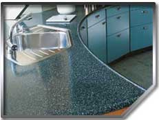 Countertop resurfacing restores the original lustre to your counter.