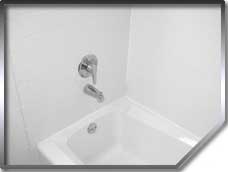 Kitchen and bathroom ceramic tile refinishing renews your tiles and makes them look brand new.